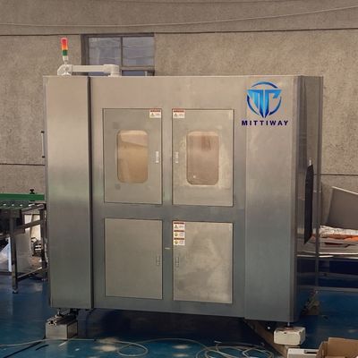 Fully Automatic Bag Inserter Moulding Product Poly Bag Tying Machine