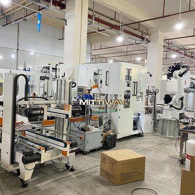 Poly Bag Inserter Robot Bag Case Packer Line Machine Automatic