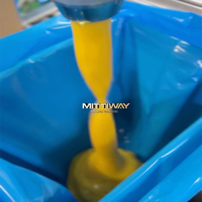 Margarine Bag Folding Machine High Speed Poly Bag Sealer Machine 5KW