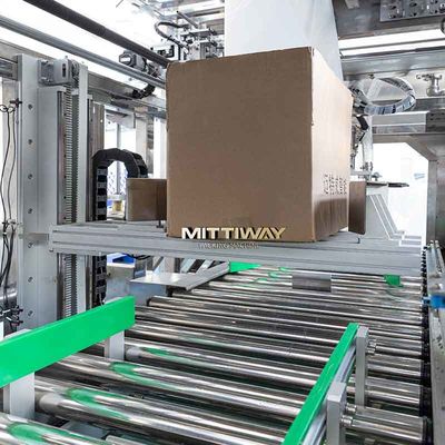 110V Carton Food Packaging Machines Electric 400W Bag Inserter Machine