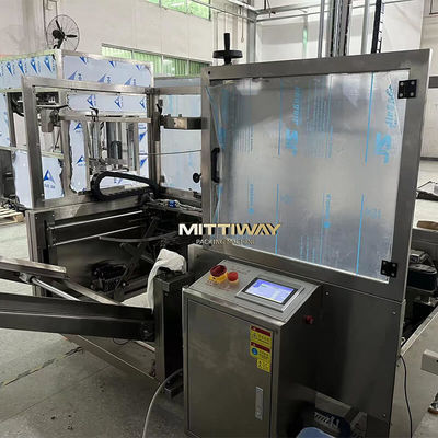 110V Auto Carton Erector Machine Vertical Type Hotmelt Glue Box Former