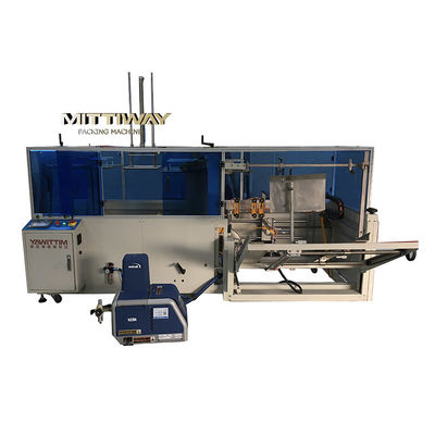 110V Auto Carton Erector Machine Vertical Type Hotmelt Glue Box Former