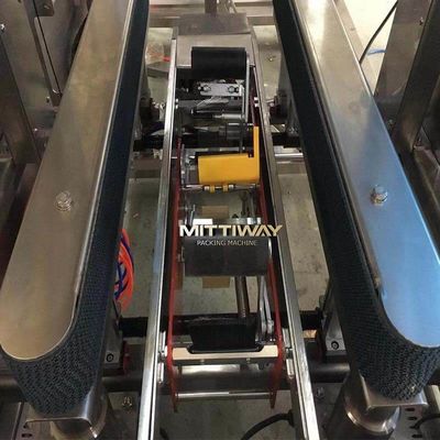 220V Small Carton Erector Machine Stainless Steel Box Former