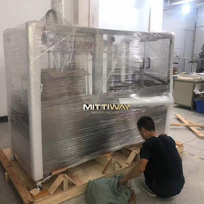 220V Small Carton Erector Machine Stainless Steel Box Former