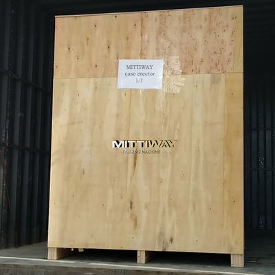 Corrugated Case Carton Erector Machine Electric For Packaging