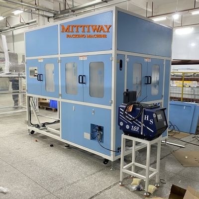 Hot melt glue box folding machine Citrus Boxes Tray Former Display Boxes Tray Former