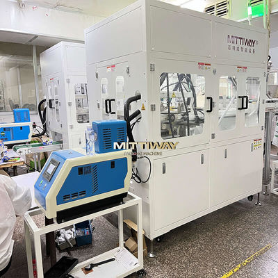 Box Case Erector With Glue Hot Melt Tray Forming Folding Machine