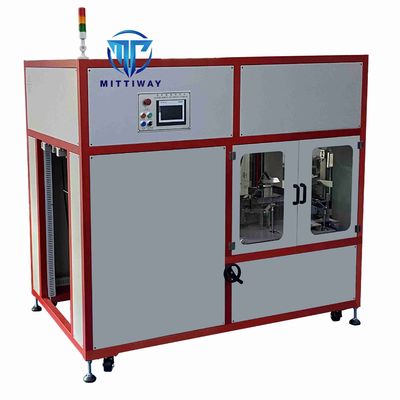 Corrugated Carton Tray Forming Equipment Hot Melt Glue Tray Former