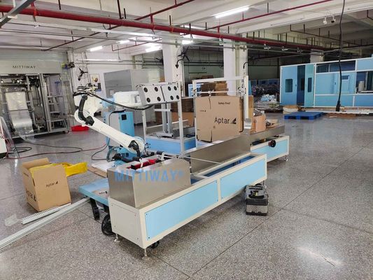 Medium Robot Case Packer Robotic Arm Performance
