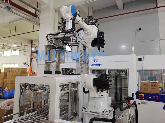 Automatic Robot Bag Case Packer Adjustable Operating Speed