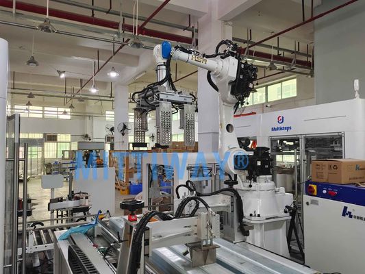 Robotic Auto Case Packer High Accuracy Case Making Machine