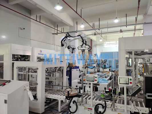 Safety Robotic Case Packer Case Packer Machine Operations