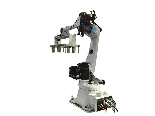 Automated Robotic Bag Palletizer PLC control Carton Palletizer