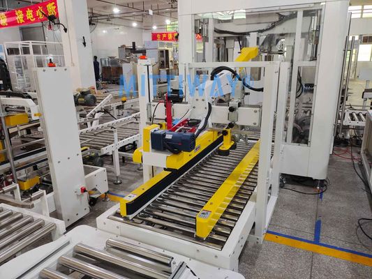 PLC Control Carton Closing Machine Automated Case Sealer Machine