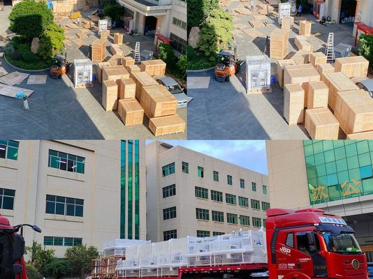 2KW Cardboard Corrugated Box Folding Machine Automatic With Hot Melt​