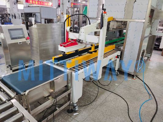 PLC Control Carton Closing Machine Automated Case Sealer Machine