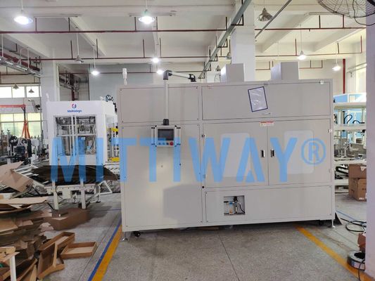 Food display box folding machine
