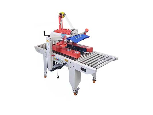 PLC Control Carton Closing Machine Automated Case Sealer Machine