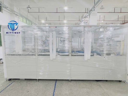 Automatic hot melt glue tray former machine