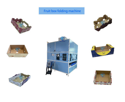 High quality hot melt adhesive box folding machine fruit box folding machine