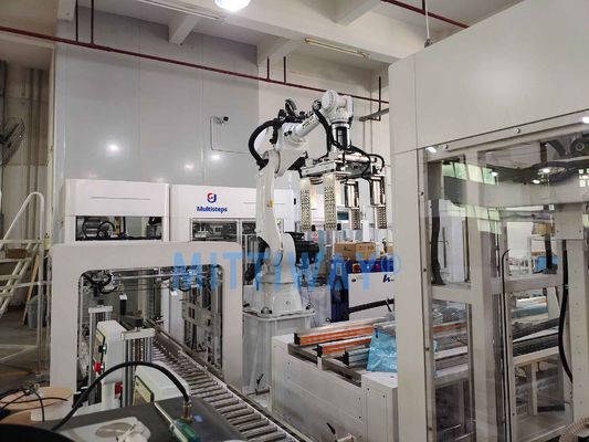 Safety Robotic Case Packer Case Packer Machine Operations