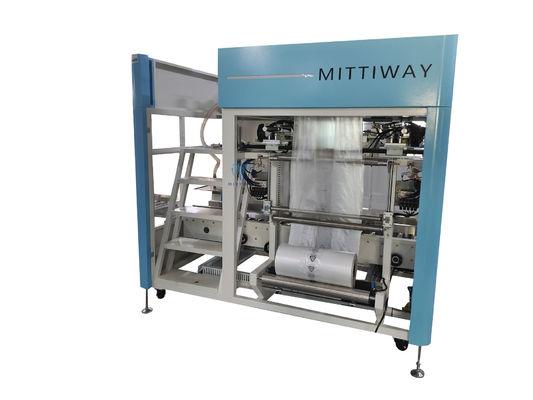 Food packaging high speed bag inserter machine