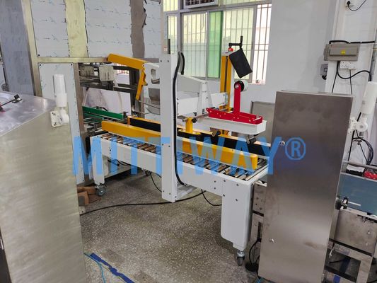 Cardboard Box Carton Sealing Machine with PLC control system